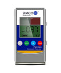 Non Contact Electrostatic Field Meter For ESD Testing And Static Charge Elimination Portable Field Meter With Precise Surface Charge Readouts And Ion Balance From 0 To 200V Ideal For Labs Workshops And On The Go, gray handheld meter with LCD