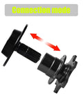 Zero Fuss Drop In Quick Swap Steering Wheel Adapter Hub featuring solid machined alloy body and connection mode illustration.