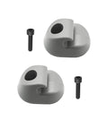 2 Pcs Sun Visor Clip Pair Gray Interior Accessories Compatible With Peterbilt Kenworth Fits 2019 Peterbilt 579 Truck Cab