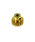 Heavy Duty Brass Pinion Gear 11177 Exact Match Replacement For RC Crawlers, brass gear with precision machined teeth.
