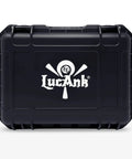 Heavy Duty Neodymium Fishing Magnet With Beefy Pulling Power, Sturdy Thread Locker, Eye Bolt And Fall Proof Case front view