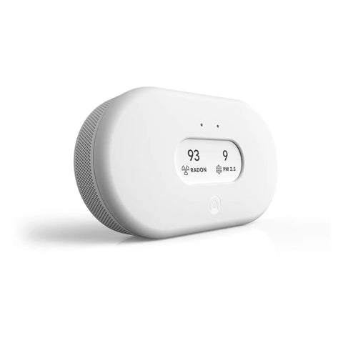 Battery Powered Indoor Air Quality Monitor With Wi Fi Connectivity For Radon PM2 5 CO2 VOC Humidity Temperature And Air Pressure Real Time Readouts
