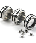 Pinless Forward Accumulator Piston Kit For GM 4L60E 4L65E 4L70E Transmission 1-2 And 3-4 Shifts with pistons and steel balls