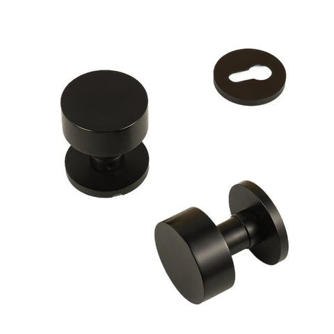 Silent Door Lock Handle Made From Solid Brass Round Hardware With Smooth Quiet Operation One Color Finish No Fuss Install Durable