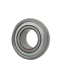 Front view of Beefed Up Heavy Duty Spherical Bearing With Iron Cover Seal for SB201-SB208 harvester equipment, durable farm machinery sealing.