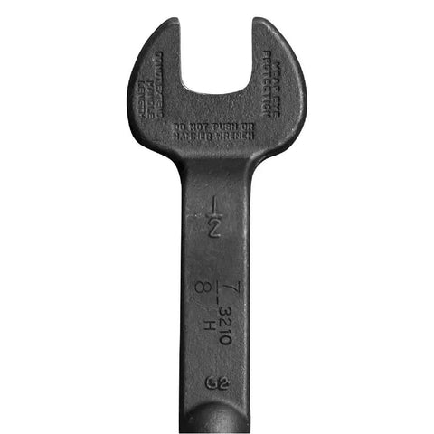 Built Tough Spud Wrench For Mechanics With Seven Eighths Inch Opening And Half Inch Bolt Compatibility Forged In The USA