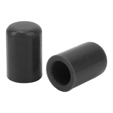 Premium Silicone Vacuum Hose Caps Kit For 16mm Intake Lines, Weather Resistant End Plugs, Black, 10 Pack
