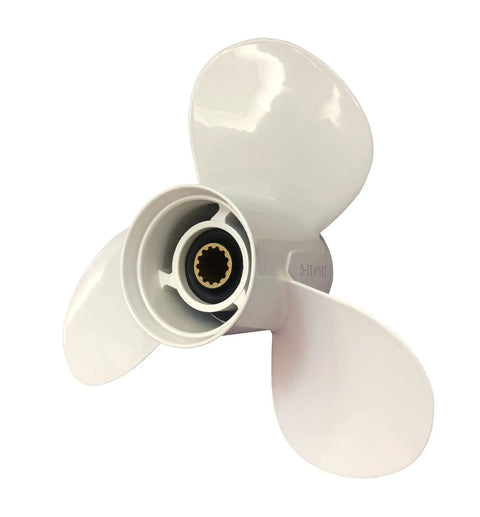 Outboard Boat Propeller 11 5 8 Inch Diameter 11 Inch Pitch 3 Blade 13 Spline For Yamaha Outboards 25HP Through 60HP Fits 1984 And Newer Engines Model 69W 45947 00 00 Compatible Drop In Replacement High Quality