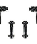 Front Suspension Tie Rod Ends For 1960 1961 1962 Park Lane Montclair Monterey Commuter Meteor set, black steel, ideal for steering upgrades.