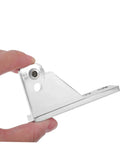 Heavy Duty Refrigerator Door Hinge Set For Commercial Freezers 4 Pieces 8mm Axial Diameter Zinc Alloy Corrosion Resistant And Easy Maintenance For Busy Foodservice Kitchens Built To Last, silver hinge close-up