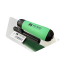 Stainless Steel Plaster Trowel With Trapezoid Blade, 9.4 By 4.7 Inch Venetian Plaster Tool on white background