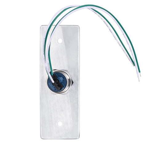 Push To Exit Button For Door Access Control Waterproof Stainless Steel Shell With Back Mounted Box Four Contact Output NO And COM Built Tough