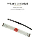 Wakizashi Iaito Unsharpened Aluminum Alloy Iaido Practice Sword With 21 Inch Blade and protective packaging tube