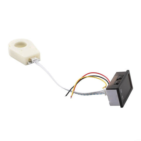 High Precision Dc Voltage And Current Meter With Hall Effect Sensor And Smart Alarm System Dual Digital Display view showing monitor and sensor