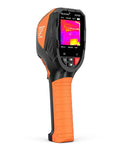 Side view of R20 Handheld Thermal Camera With Super Resolution 240x240, 96x96 IR, laser pointer, and 25 Hz infrared.
