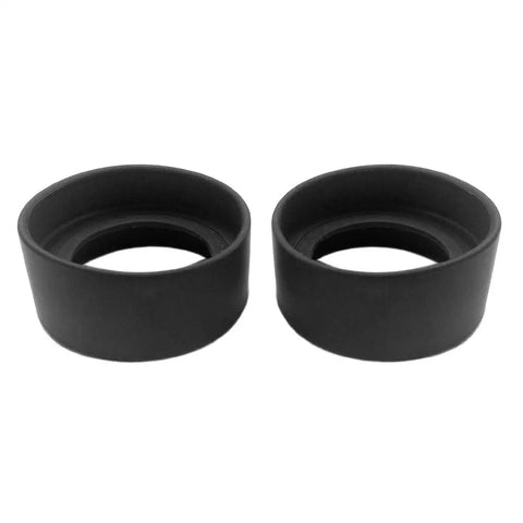 Foldable Eye Shields For Stereo Microscope Eyepieces 33 To 35mm Outer Diameter Fits SW SM ZM Series Eye Guards, black pair