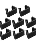Heavy Duty Wicker Rattan Furniture Clamps 8 Pack Plastic Fasteners For Outdoor Patio Sofa Garden No Wobble And Secure Chair Clips Durable All Weather Resistant Multiuse Clip Set For Cushions And Frames