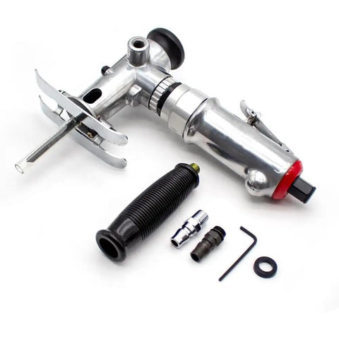 Slick Pneumatic Jigsaw Reciprocating Saw 8000Rpm 10Mm Stroke Air Powered Wood Cutter Handheld Cutting Tool with accessories.