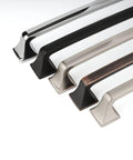 Oil Rubbed Bronze 5 Inch Cabinet Pulls Pack Of 10 Solid Metal Contemporary Big Square Arch Handles With 25mm And 38mm Screws showcased.