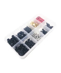One Stop PC Screw And Mounting Hardware Kit For Builds And Repairs With Chassis Bolts Hard Drive And Fan Screws Mainboard And Power Supply Fasteners Includes Two Capacity Packs For Daily DIY Replacements And Handy Gear For Quick Fixes, plastic organizer with assorted PC screws