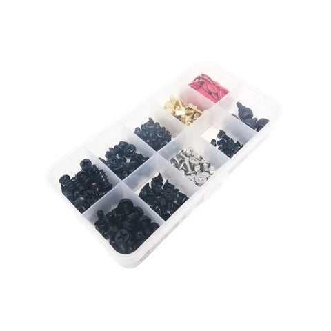 One Stop PC Screw And Mounting Hardware Kit For Builds And Repairs With Chassis Bolts Hard Drive And Fan Screws Mainboard And Power Supply Fasteners Includes Two Capacity Packs For Daily DIY Replacements And Handy Gear For Quick Fixes, plastic organizer with assorted PC screws