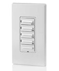 Decora 1800W Countdown Timer Switch For Incandescent And 20A Loads Presets 5 10 15 30 Minutes No Fuss Setup 1HP Compatible Includes Faceplates Model LTB30-1LZ White finish