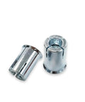 Heavy Duty Mini Short Drop-In Concrete Expansion Anchors with Zinc Plated Finish Provide Secure Grip For Construction Jobs, 1 Inch.