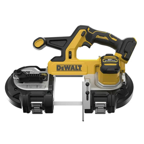 Cordless 20V Max XR Bandsaw With Brushless Motor Portable Bare Tool Only 3-3/8 Inch Cut Capacity Tool Connect Ready