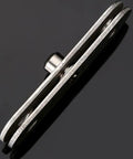 Heavy Duty Stainless Steel Pivot Door Hinges 12-Piece Set For Hidden Doors Smooth And Quiet Opening And Closing Silver Finish Ideal