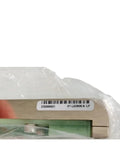 Hella Reliable High Output Linear Motor Providing Stable Thrust For Automation And Robotics Systems Compatible With Existing Worktables Compact Design For Fast And Easy Setup close-up view of motor package showing barcode and components.