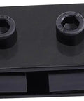 Close-up of Heavy Duty Machinery Skates With Carbon Steel Frame and 360 Swivel PU Casters, showing attachment bolts.