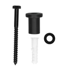 Barn Door Track Connector Spacer Kit For Smooth Sliding Doors, Carbon Steel Hardware Spacer with washers, screw, and anchor