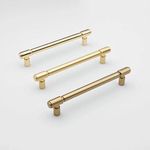 Brushed Gold Cabinet Pulls 10-Pack, Durable & Stylish ✓