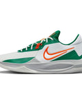 Precision 6 Basketball Shoes For Court Play White Malachite Sundial Safety Orange Dope Colorway Men's Size 9.5