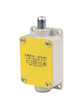 Beefy Workhorse Momentary Travel Limit Switch 1NO 1NC With Millimeter Precision Contacts, Rugged Housing, Anti Impact, Wear Resistant, Ideal For Conveyors, Automation, And Harsh Industrial Environments., gray and yellow metal limit switch with top plunger