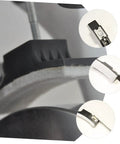 Close-up of Four Pack Felt Brake Pads for Exercise Bikes showing ABS and felt material