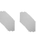 Twenty Pack Microwave Mica Plate Sheets Easy DIY Repair Heat Resistant Insulation For Ovens durable reusable boards shown.