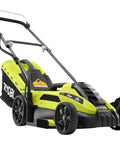 Corded Electric Walk-Behind Lawn Mower With 11 Amp Power, Lightweight Push Design For Easy Yard Work, 13 Inch Cutting Width, No Gas, Quiet, Efficient For Small To Medium Lawns, side view