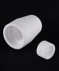 White ceramic nozzle and adapter set for Red Copper Extended Long Tip Electrode And Plasma Cutter Nozzles Consumable Kit.