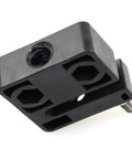 Close-up of Anti Backlash Nut Block For T8 Lead Screw 8mm Diameter Two Pack 3D Printer Accessories showing threaded metal and plastic body