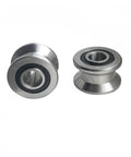 10 Pack Premium T22 Roller Bearings for Smooth Linear Motion In Machinery And Automation Projects with steel design.