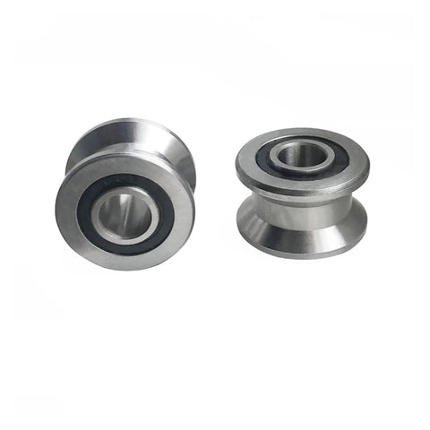 10 Pack Premium T22 Roller Bearings for Smooth Linear Motion In Machinery And Automation Projects with steel design.