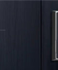 Real Talk Top Shelf Flat Black Smart Deadbolt Door Lock Offering Rapid Fingerprint Unlocking And Hassle Free Wifi Bluetooth Pairing For Sweet Mobile Control Every Day, biometric touch panel close-up.
