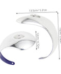 Kid Fencing Hand Guard Protectors For Training And Competition Stainless Steel Easy To Install Fencing Accessory, two sizes shown