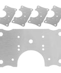 5Pack Stainless Steel Cabinet Hinge Repair Plates For Kitchen Cupboards And Doors, Smooth Quiet Operation, top view