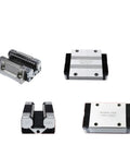 Get Your Hands On This Killer Precision Linear Guide Rail Kit Complete With Pre Drilled Support Blocks For Super Smooth Low Friction Motion In Robotic Arms CNC Machines And All Your DIY Automation Projects Easy Install Zero Maintenance Required. metal linear guide blocks for CNC and robotic arms