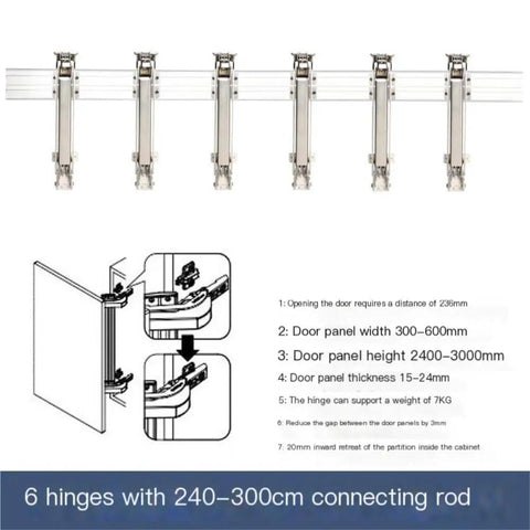 Heavy Duty Cold Rolled Steel Hinge For Wardrobe And Wooden Doors Soft Close Damper with installation guide and specs.