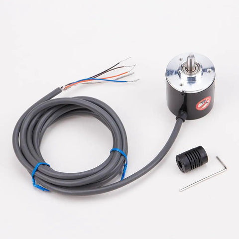 Rock Solid 1024 Pulse Per Revolution Rotary Encoder E6B2 CWZ6C 5 To 24V DC With A B Z Outputs, NPN Open Collector