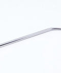 Side view of LLDSIMEX coaxial centering indicator tool; chrome-plated probe with curved shaft and ball tip
