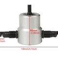 Two Head Sheet Metal Nibbler Cutter Built Tough 360 Degree Nibbler Drill Attachment dimensions view